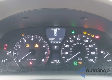 2009 Lexus Ls 460 из США, поврежденный, VIN JTHCL46F895003153